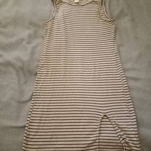 2 stripped dresses